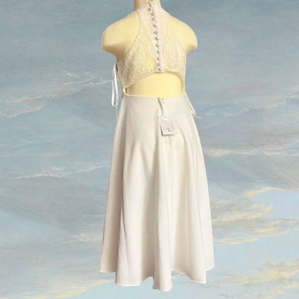 David’s Bridal Junior Bridesmaid Dress / SZ: 10 / NWT - Picture 2 of 9